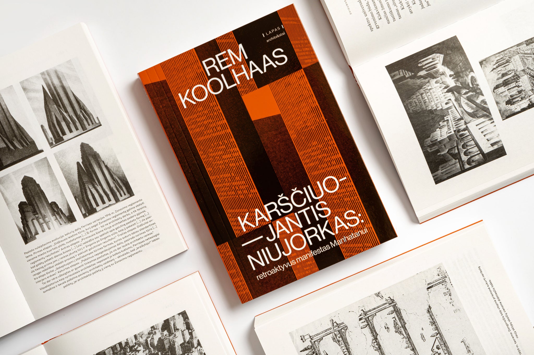 Laužyti architektūros ir literatūros taisykles: R. Koolhaaso „Karščiuojantis Niujorkas“