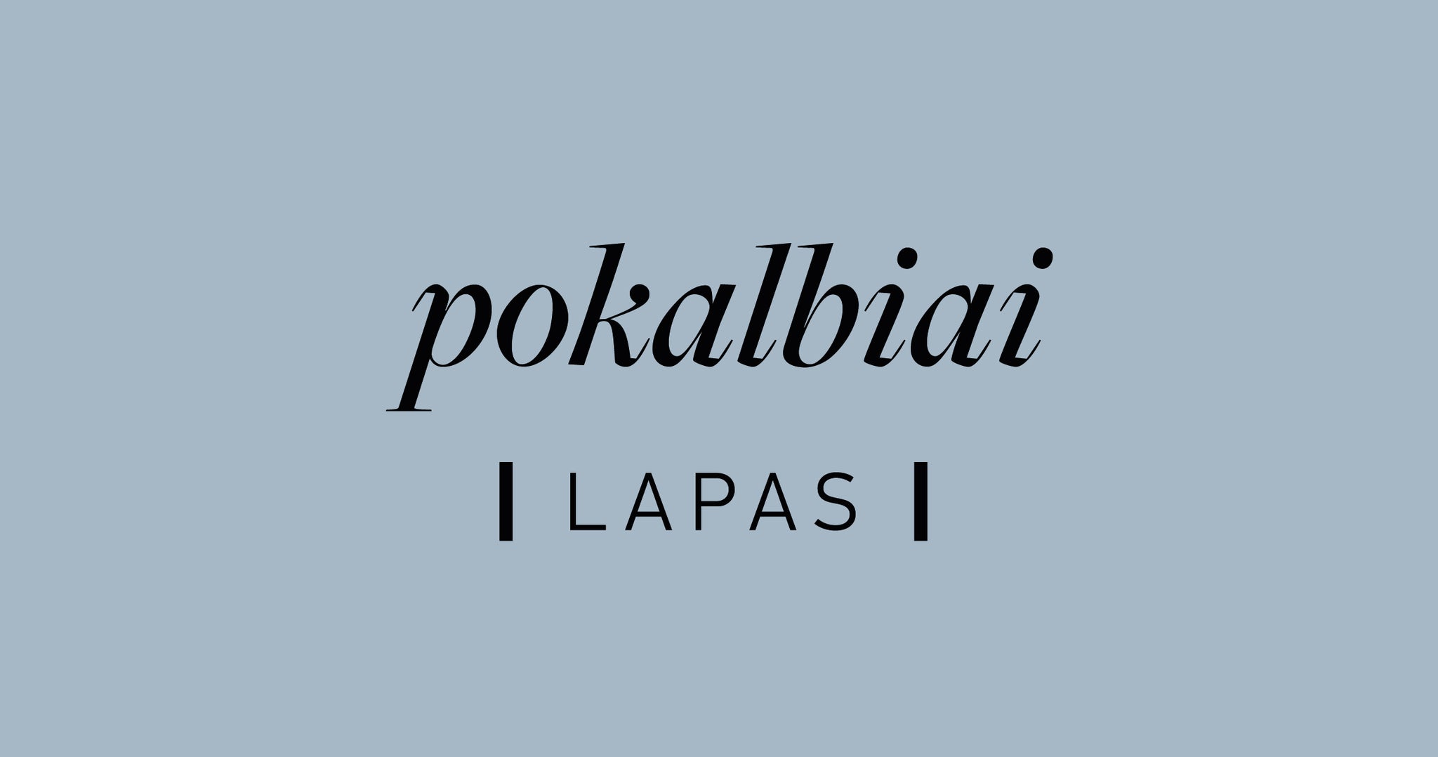 „LAPO POKALBIAI“