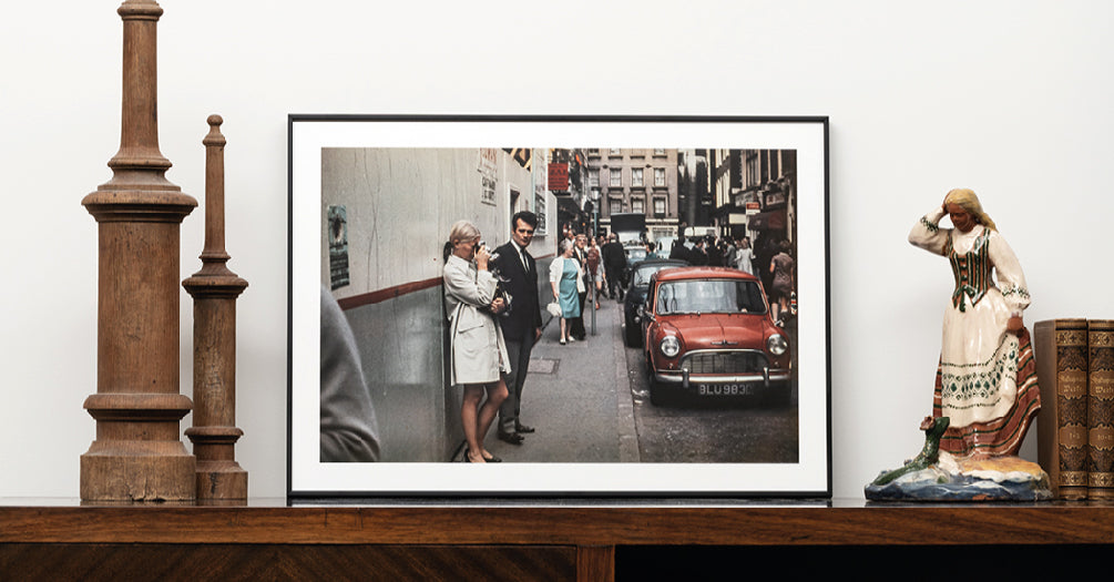 Istoriniai kadrai Tado Baginsko fotoplakatuose „LONDONAS 1968“