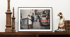 Istoriniai kadrai Tado Baginsko fotoplakatuose „LONDONAS 1968“