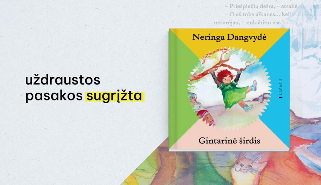 Naujas knygos „Gintarinė širdis“ leidimas – daugiau nei 400 žmonių pilietinės valios rezultatas