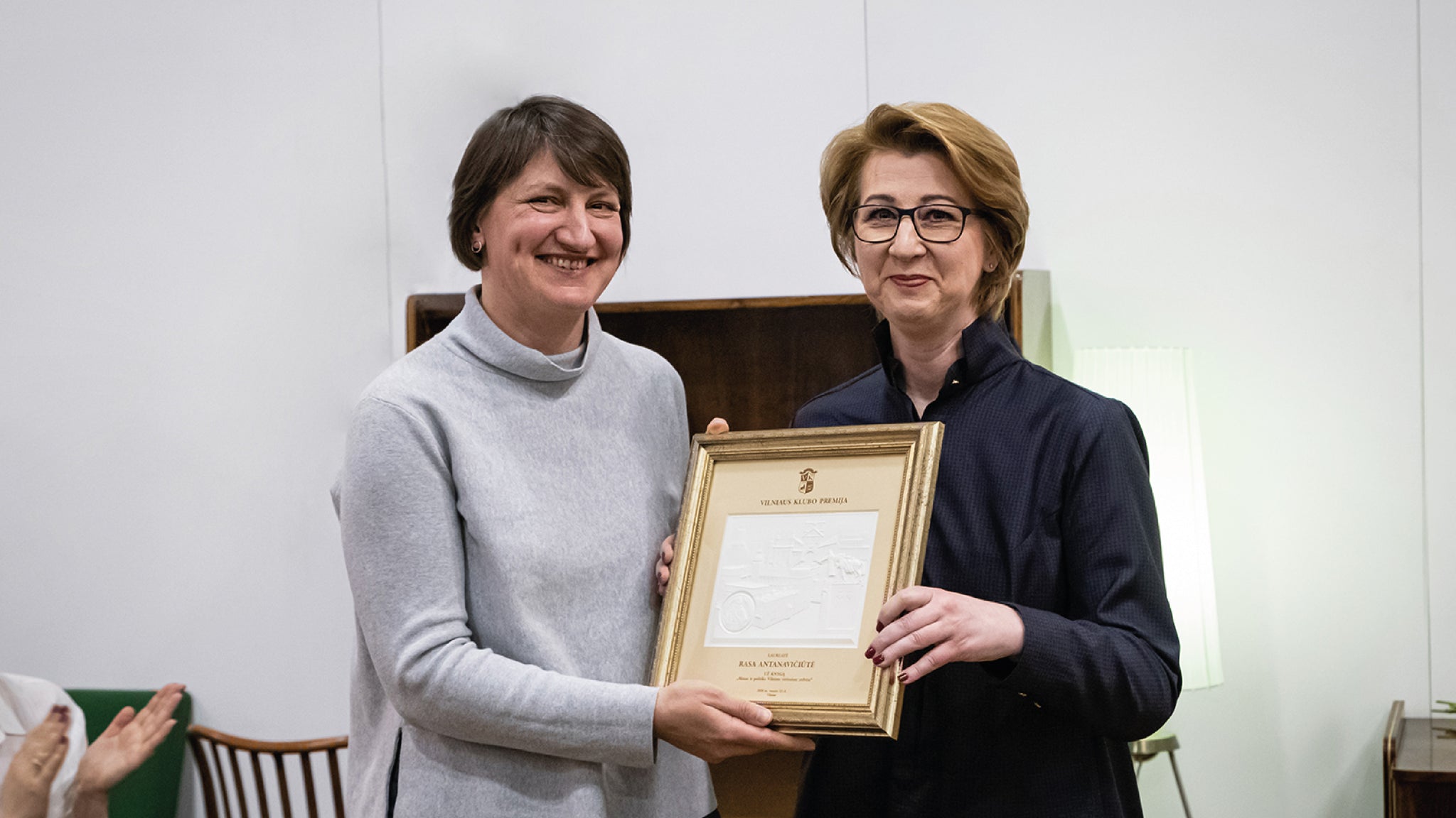 Apdovanota Vilniaus klubo premijos laureatė Rasa Antanavičiūtė