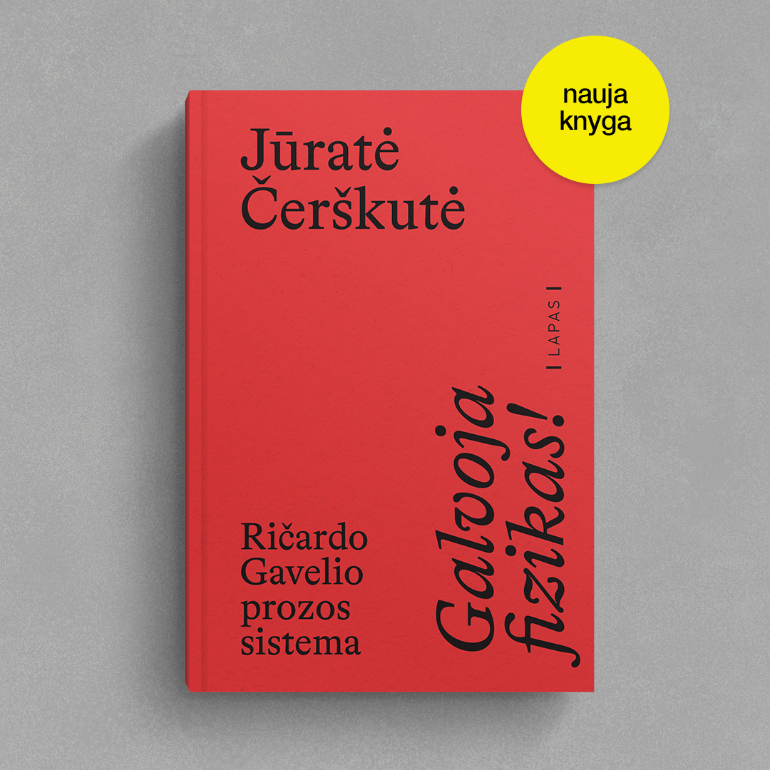 Galvoja fizikas! Ričardo Gavelio prozos sistema