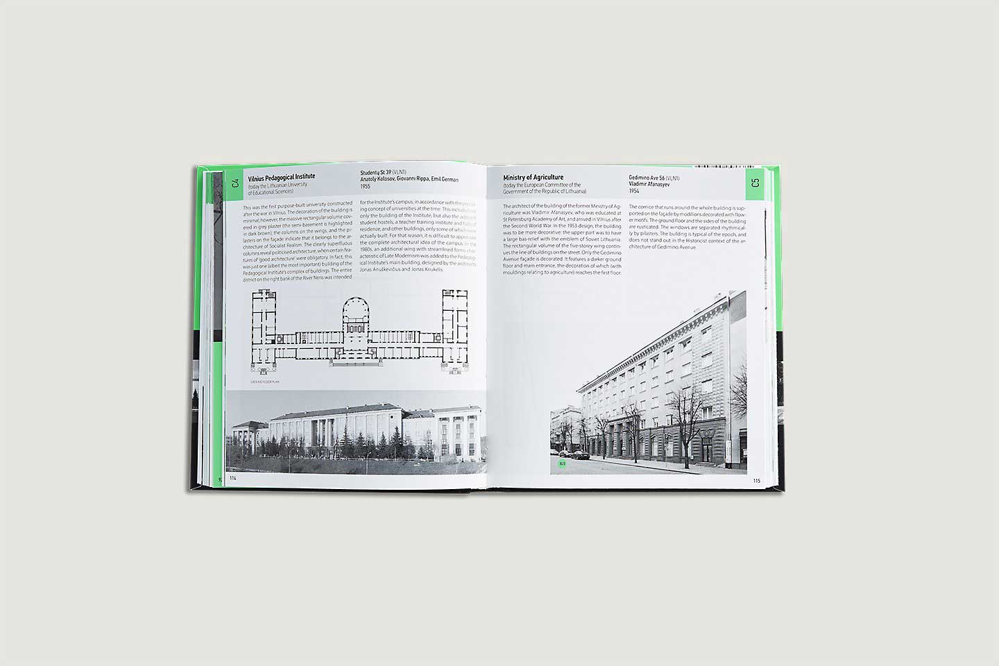 Vilnius Architectural Guide 1900-2016, book in english