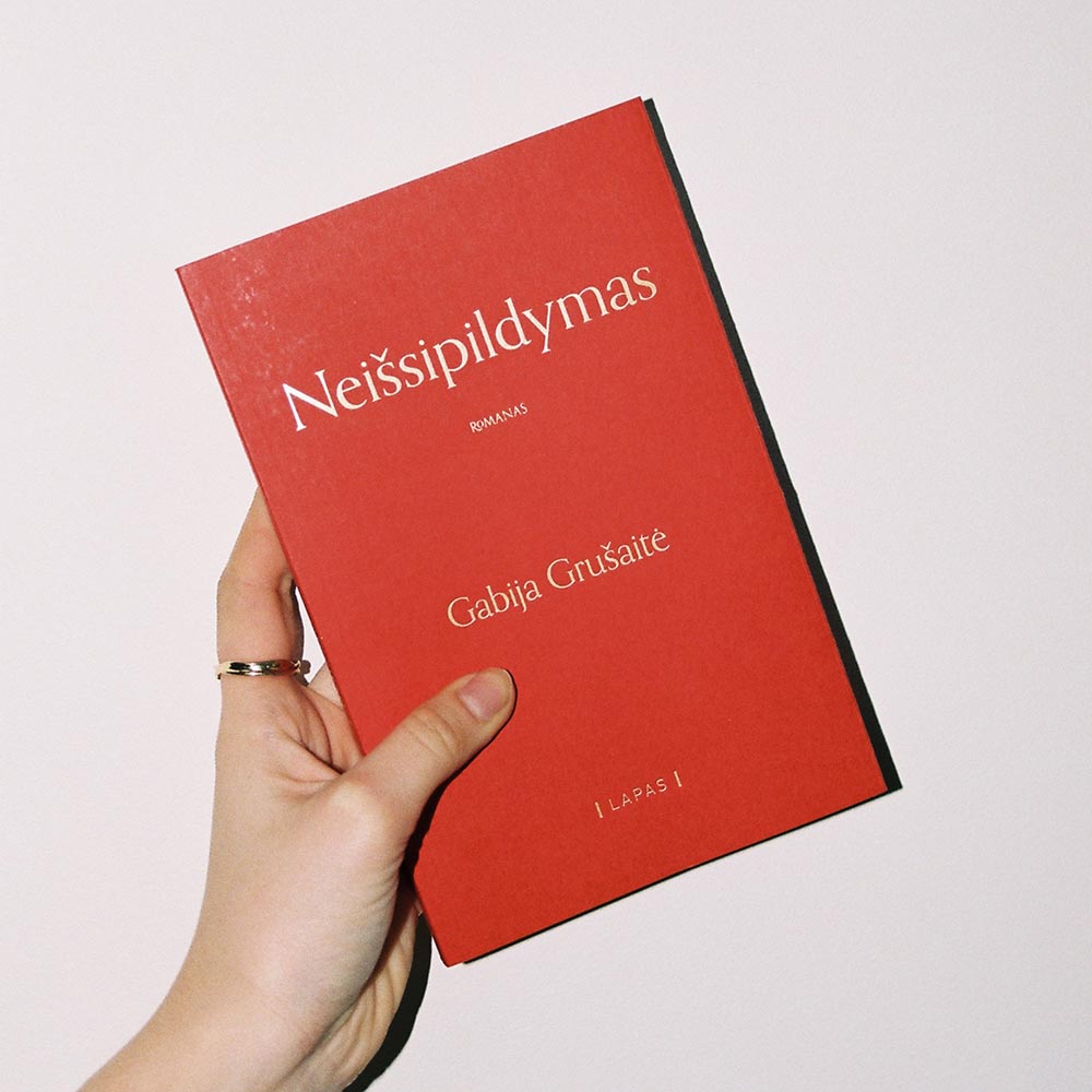 Gabija Grušaitė – Neišspildymas, knyga