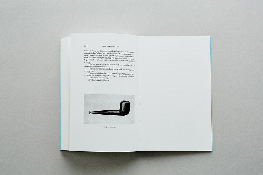 Le Corbusier - Architektūros link, atversta knyga